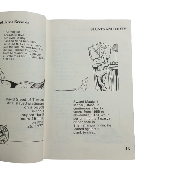 Guinness Book of Trivia 1985 Facts Feats Cartoons Animals Sports Records VTG - Picture 7 of 11